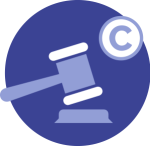Pictogramme Spécialistes du droit d'auteur
